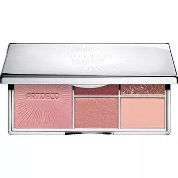Art Deco Eyeshadow & Rouge Palette Illusion 6, 1 piece