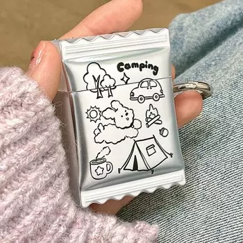 Art Line Ins Dog Car Tree крутой чехол для наушников для Apple Airpod 2 3 Pro 2nd 1 Беспроводная Bluetooth мультяшная милая гарнитура зарядное устройство For Airpods 1 2