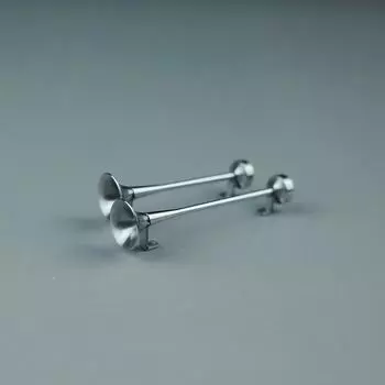 Арт Модель 1Пара 1:14-дюймовый металлический свисток для 1:Игрушка-самосвал Tamiya Tractor Dump Truck в масштабе 14