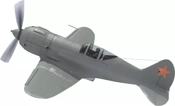 Арт-модель Советский истребитель Поликарпова Пластиковая модель AU7206 1/72 Союз/Россия И-185