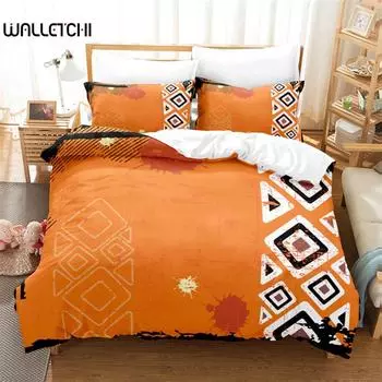 Art Pattern Bedding Set Duvet Cover Set 3d Bedding Digital Printing Bed Linen Queen Size Bedding Set Fashion Design EU single(135x200cm)