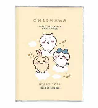 Art Print Japan 2024 Notebook A6 Weekly Comic Design Diary 1000128319 Chikawa/Sky