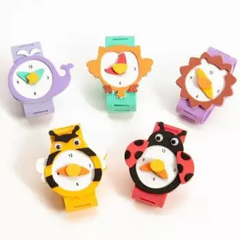Артбокс/Клейпия 34. Изготовление игрушечных часов из ЭВА-материала Minhwa Shop