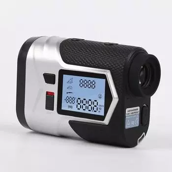 ARTBULL Golf Laser Rangefinder Hunting Перезаряжаемый 1200 м 650 м с регулировкой наклона и вибрацией лазерного дальномера Flag-Lock 650M серебряный