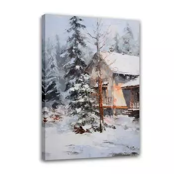 Artcozy спрей печать холст живопись водостойкая и уличная настенная живопись маслом плакат для декора гостиничного номера без рамки 21*30cm No Frame