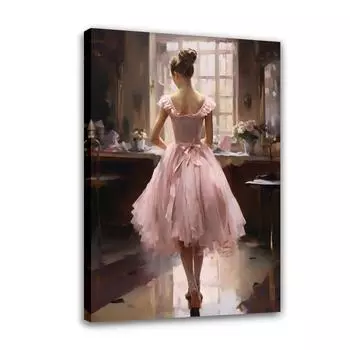 Artcozy спрей печать холст живопись водостойкая и уличная настенная живопись маслом плакат для декора гостиничного номера без рамки 21*30cm No Frame