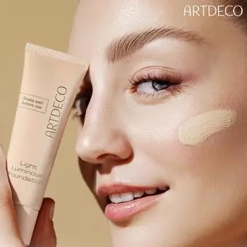 ARTDECO Легкая сияющая жидкая тональная основа 25 мл Vegan Natural Finish 25ml