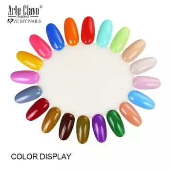 Arte Clavo10 шт./компл. Советы Цветной диск Gellak Пластиковый круглый дисплей Доска для ногтей Инструмент для ногтей Гель Цветовая диаграмма для ногтей Дисплей Дизайн ногтей Маникюр