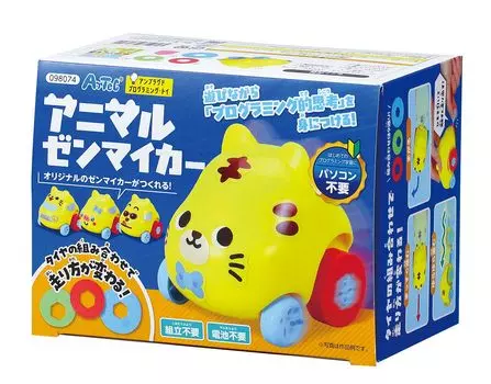 Artec Animal Clockwork Car 98074 Программирование Обучение Обучение Робот Игрушка Образование Машина Дом Игра Дети Обучение Подарок Малыш Животное
