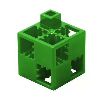 Artec Block Single Block Basic Square Green 100 Pieces 077850 зелёный