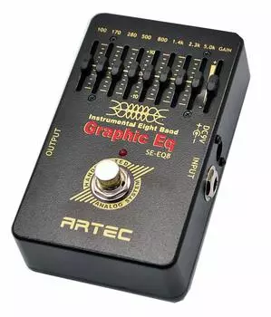 ARTEC Effector 8 Band Graphic Equalizer for Electric Guitar SE-EQ8