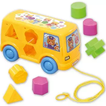 Artec Nakayoshi Bath Block 7179 Educational Yellow / Игрушка / Блок / Ванна / Кончики пальцев / Руки / Упражнения / Обучение / Малыш / Дети / Маленький жёлтый