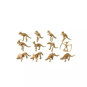 Artec Содержит 12 фигурок скелетов динозавров 11915 игрушек игрушка игрушка Образовательная игра для детей Обучение в помещении коллекция фигурок скелетов динозавров