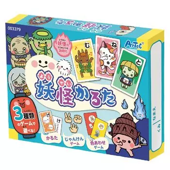 Artec Yokai Karuta 3379 Карточная игра Игра в помещении Шоудаун Матч Карута Развивающая игрушка Игрушка Подарок Приз Веселая вечеринка