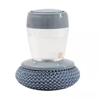 Артефакт для мытья кухонных кастрюль, цветной шарик для мытья кастрюль, новый шарик для мытья посуды без использования рук, щетка для мытья посуды, нежирная