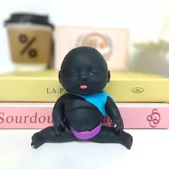 Артефакт для снятия стресса Большая песочная кукла Игрушка для декомпрессии Деформация Вентиляция Кукольное лицо Щипание Куклы Щипание Веселье Медленный отскок