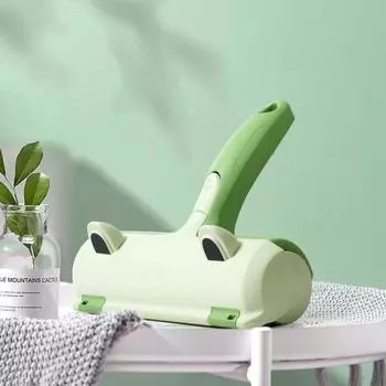Артефакт для удаления шерсти домашних животных кошка собака товары кровать ковер бритье лягушка двустороннее роликовое очищение