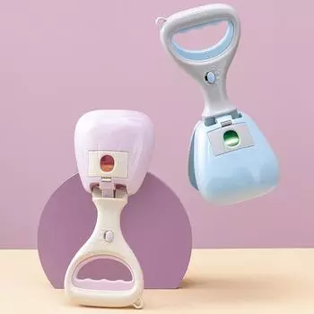 Артефакт для выгула собак, переносная сумка для сбора навоза, приспособление для сбора навоза, приспособление для туалета для собак синий