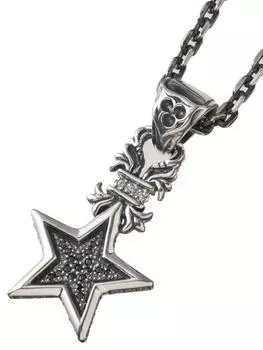 Artemis Classic Цветочная звезда Шарм ACP0202 Серебряные аксессуары Брендовые украшения Серебро Серебро 925 Ожерелье Подвеска [Artemis Classic] Мужской Женский