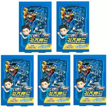 Artex Hello Carbot Character Kids Band Standard 16p, 16 листов, 5 штук, популярный персонаж в Корее