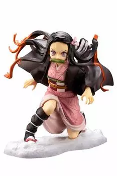 ARTFX J Demon Kimetsu no Yaiba Nezuko Kamado в масштабе ПВХ, окрашенная готовая фигурка Slayer 1/8