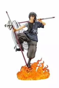 ARTFX J Fire Force Shinmon Benimaru масштабная ПВХ окрашенная готовая фигурка PP932 1/8 чёрный