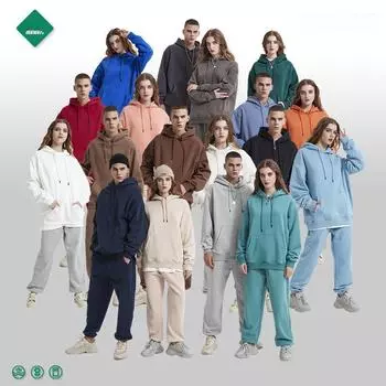 ARTIE Мужская толстовка с капюшоном из флиса 18 цветов | Утолщенный бархатный свитер для осени и зимы L