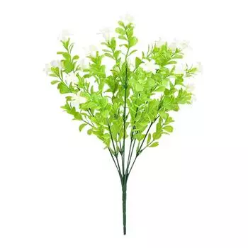 Artificial Flower Simulation Plastic Flower Bouquet Home Office Decor Plant розовый