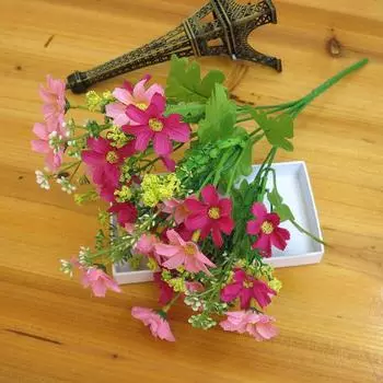 Artificial Flowers Chrysanthemum 28 Heads Daisy Bouquet Party Home Decor