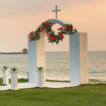 Искусственный цветок пиона, шелковая цветочная гирлянда, зелень красный