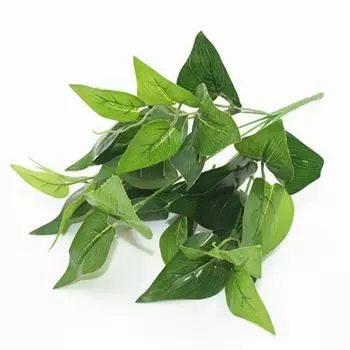 Artificial Plants 33cm Fake Leaf Foliage Bush Office Home Garden Wedding Decor Scindapsus