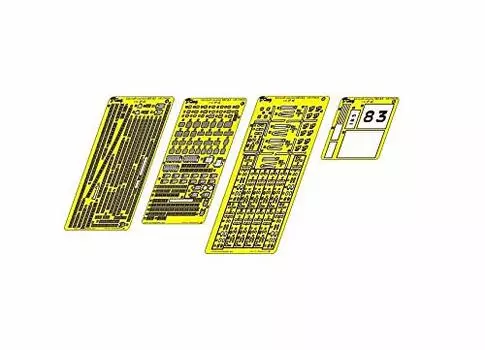 Artist Hobby DDV192 Aircraft Carrier Ibuki Parts Plastic Model Parts AHLAH270020 1/700 Photo-Etched (for Tamiya)