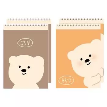 ArtMoa Bear Comprehensive Box 50p, случайная доставка, 4 штуки, популярный персонаж в Корее