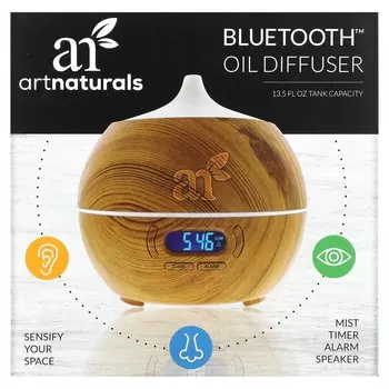 artnaturals, bluetooth oil diffuser, 1 diffuser