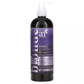 artnaturals, фиолетовый шампунь, 16 жидких унций (473 мл)