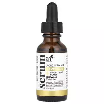 artnaturals, Lactic Acid + AHA Serum, 30ml (1fl oz)