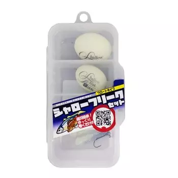 Arukazik Japan Shallow Freak Set F Белый Glow Shallow Freak Set of 3 Color (7,5 г 10,5 г 15,0 г)