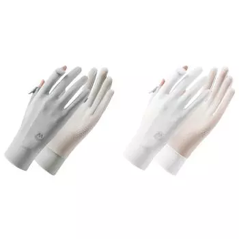 ARVALOLET Ultraleichte Sonnenhandschuhe f?r Damen, Vollfinger-Touchscreen, УФ-Sc