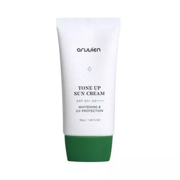 Arvien Vegan Organic Tone-Up Sun Cream SPF50+ PA++++, 50ml, 1 pc.