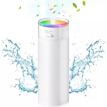 ARZER Маленький настольный ультразвуковой увлажнитель воздуха Типы таймера настроения Сухой обогрев Автомобильный Большая емкость Энергосберегающий мини USB утечка воды аромат сушка Лихорадка