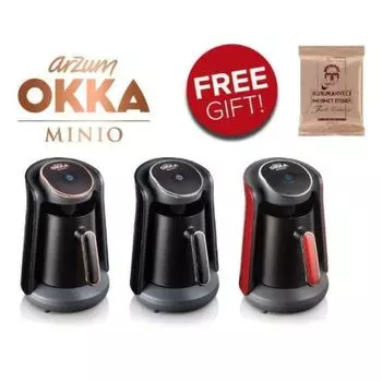 ARZUM OKKA Minio Турецкая автоматическая кофемашина, электрическая кофемашина, кофемашина,Кофе.