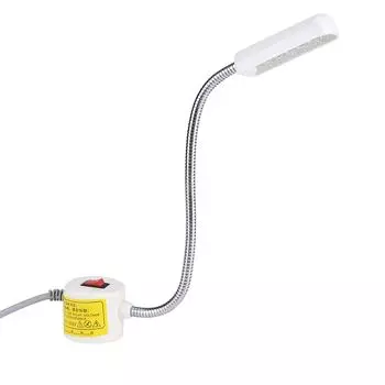 АС110? 12 светодиодных магнитных рабочих ламп, гибкая USB-лампа для швейной машины