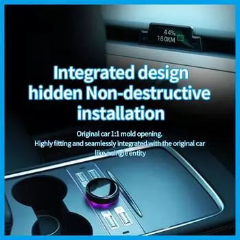 AS2069 Центральная консоль Интеллектуальное управление ЖК-дисплей док-станции расширения приборный дисплей переключатель контроллер для Tesla 2024-2024 Модель 3 Y