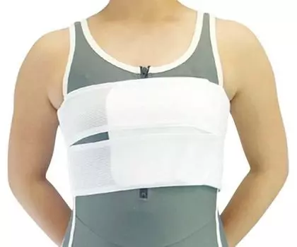 AS ONE Fixed Band Light Band Белый LL Грудь/Живот/Талия белый