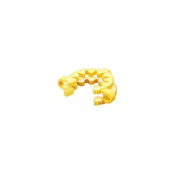 AS ONE Keck Joint желтый совместимый разрез верхний 40 мм диаметр зажима/конуса (10 кусочков) /6-510-08 жёлтый