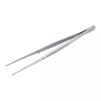 AS ONE nopa Semken Пинцет прямой с крючком 125 мм AB 120/12