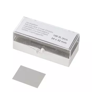 AS ONE покровное стекло №0101172 /1-877-06