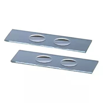 As One Slide Glass 2 Hole Hole Slide 50 шт. (50 шт.) /2-149-02