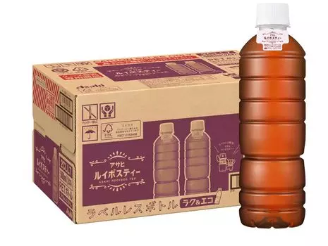 Asahi Beverage Asahi Rooibos Tea Labelless Bottle 500ml x 24 bottles
