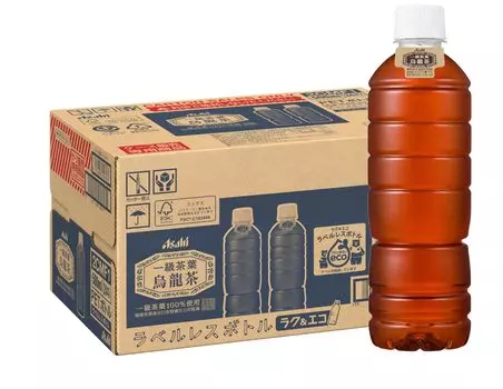 Asahi Beverages First Class Tea Leaf Oolong Tea Бутылка без этикетки 500 мл x 24 бутылки [Чай] [Улун]